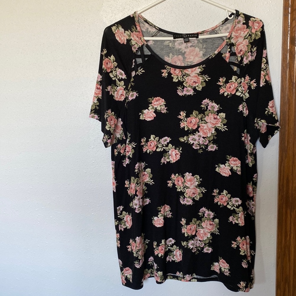 Womens floral shirt